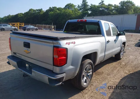 2018 Chevrolet Silverado 1500 Custom из США, поврежденный, VIN 1GCVKPEH2JZ243927